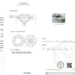 3.08ct D VVS2 round cut lab grown diamond