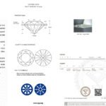 4.05ct D VVS2 round cut lab grown diamond