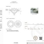 1.60ct F VVS1 round cut lab grown diamond