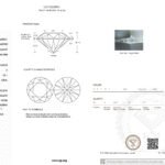 3.06ct E VS1 round cut lab grown diamond