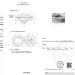 2.03ct F VVS2 round cut lab grown diamond