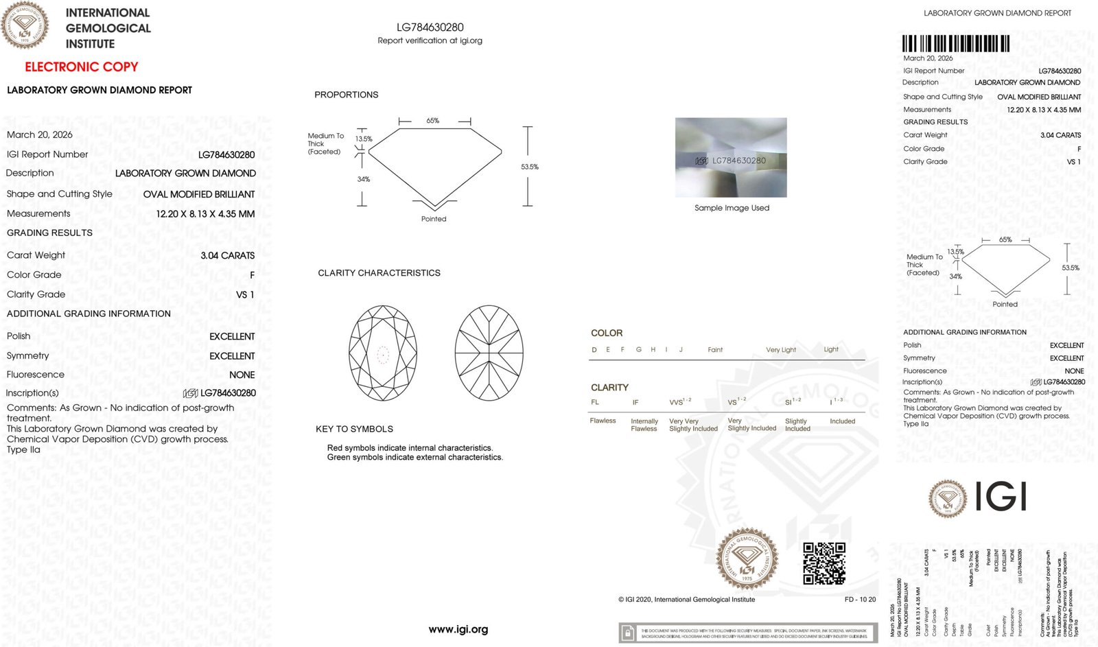 3.04ct F VS1 oval cut lab grown diamond 3.04ct F VS1 oval cut lab grown diamond