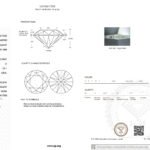 1.50ct D VS1 round cut lab grown diamond