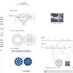 1.00ct E VVS2 round cut lab grown diamond