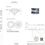 3.00ct D VS1 round cut lab grown diamond