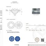 2.04ct F VS1 round cut lab grown diamond