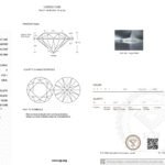 1.50ct F VVS1 round cut lab grown diamond