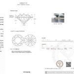 1.51ct E VVS2 round cut lab grown diamond