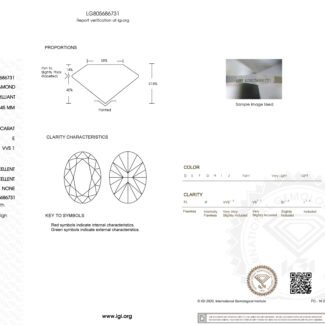 1.07ct E VVS1 oval cut lab grown diamond