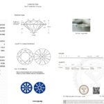 2.03ct E VVS2 round cut lab grown diamond
