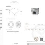 1.04ct D VVS2 oval cut lab grown diamond