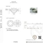 2.07ct E VS1 round cut lab grown diamond