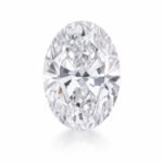 oval cut lab grown diamond