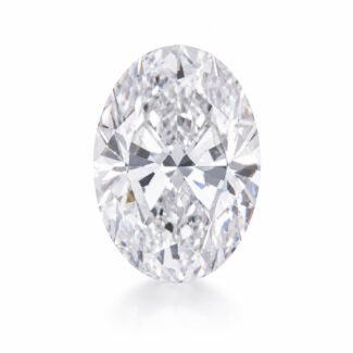 oval cut lab grown diamond