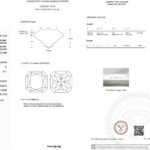 3.03ct D VS1 radiant cut lab grown diamond