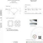 1.06ct D VS1 radiant cut lab grown diamond