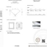 2.10ct F VVS2 radiant cut lab grown diamond