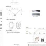 1.28ct E VS1 radiant cut lab grown diamond
