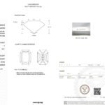 1.56ct F VS1 radiant cut lab grown diamond