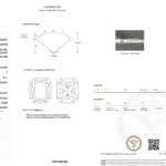 3.02ct F VS1 radiant cut lab grown diamond