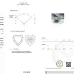 2.50ct E VS1 heart cut lab grown diamond