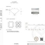 1.56ct D VS1 radiant cut lab grown diamond