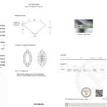 1.09ct D VVS1 marquise cut lab grown diamond