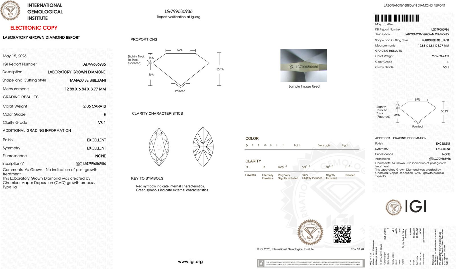 2.06ct E VS1 marquise cut lab grown diamond 2.06ct E VS1 marquise cut lab grown diamond