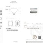 2.09ct D VVS1 radiant cut lab grown diamond