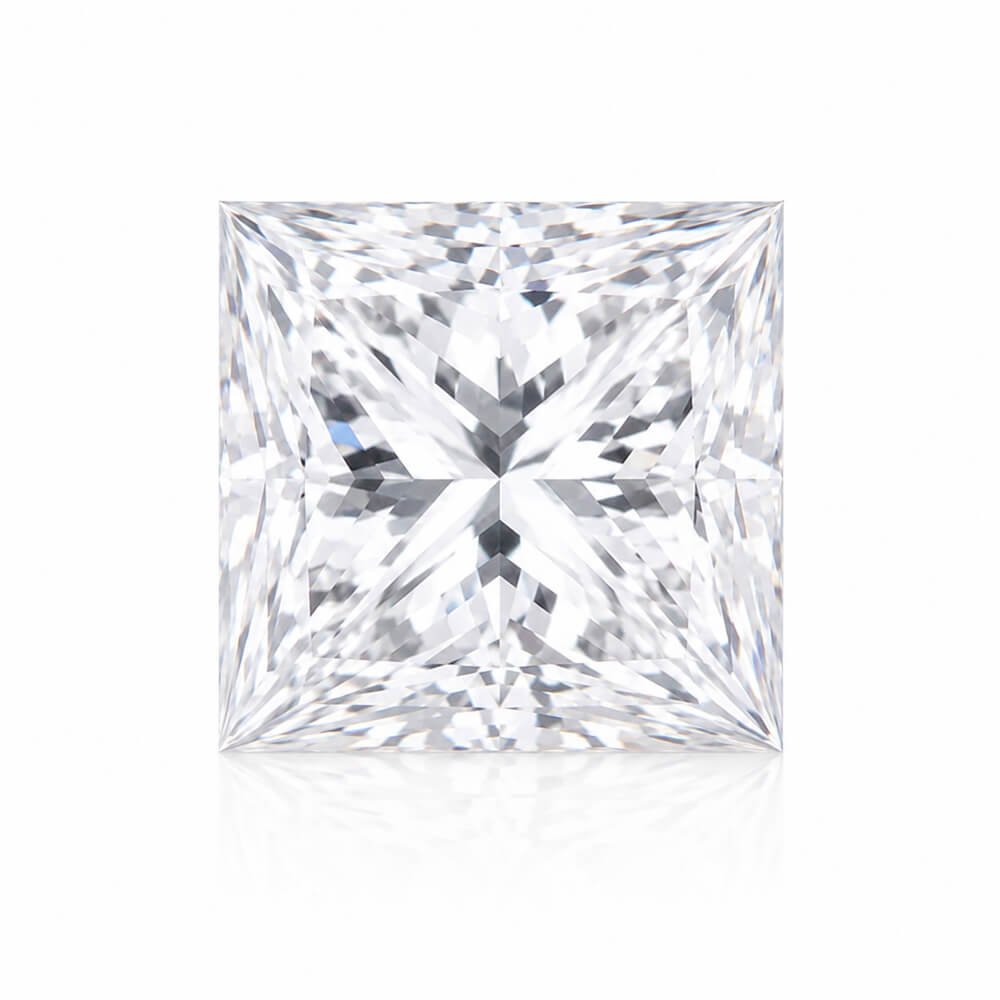 Princess cut lab grown diamond Princess cut lab grown diamond