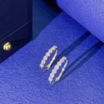 Round cut lab grown diamond anniversary wedding ring