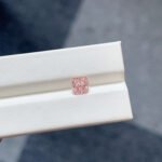 1.51ct cushion cut fancy vivid pink lab grown diamond