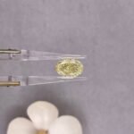 2.53ct oval cut fancy intense yellow lab grown diamond