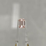 3.05ct emerald cut fancy pink lab grown diamond
