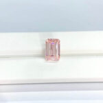 5.00ct emerald cut fancy intense pink lab grown diamond